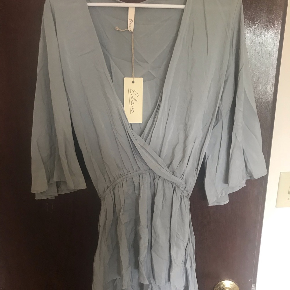 Mint green romper